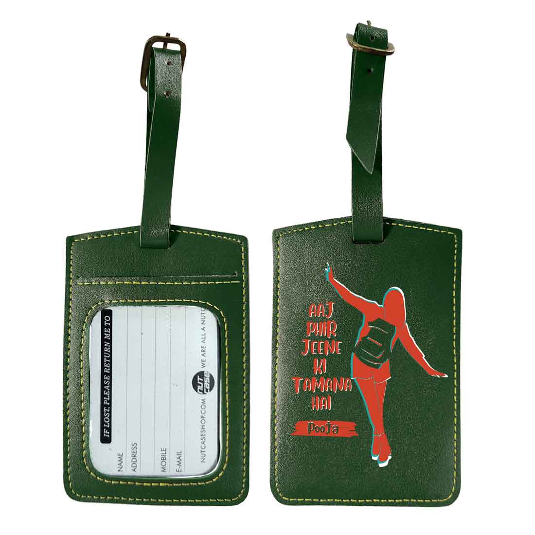 Ladies Passport Holder Faux Leather Custom Covers for Passports-Aaj phir - Image 7
