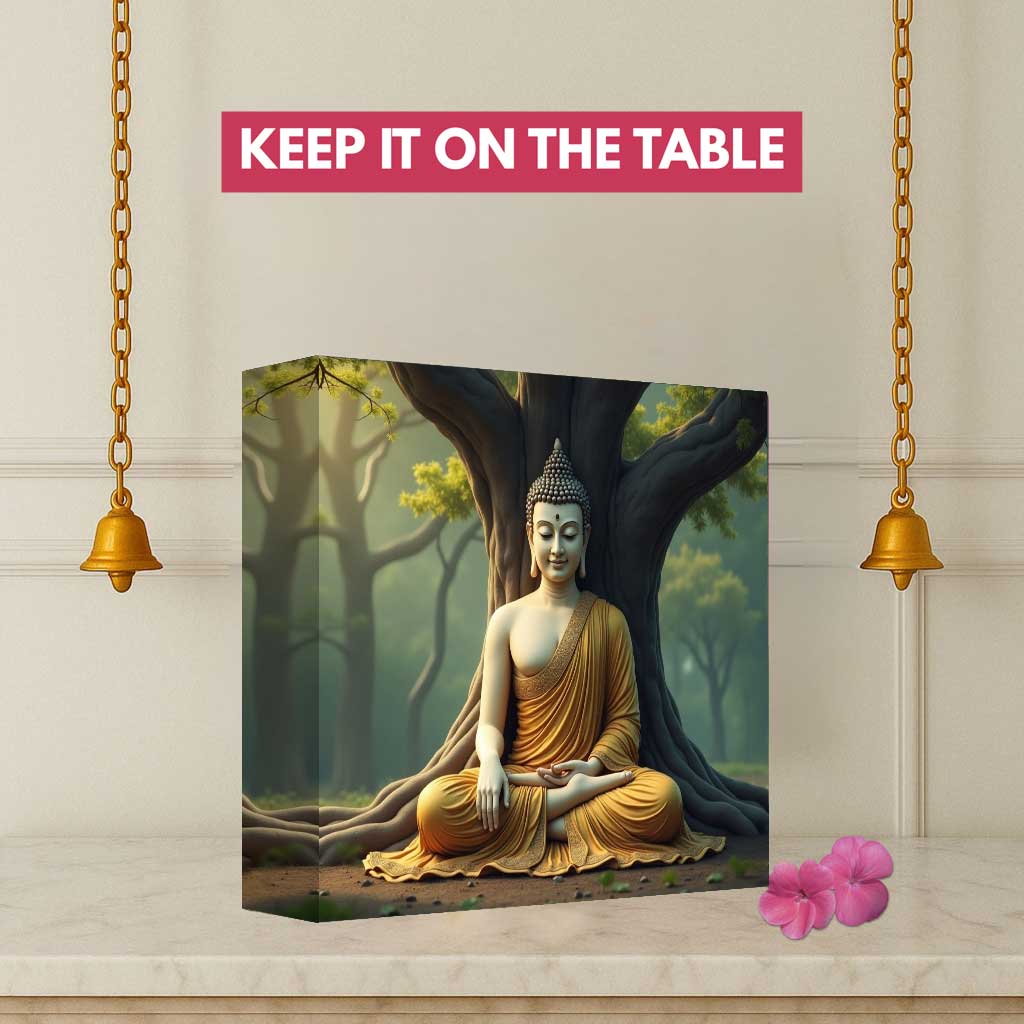Lamp Buddha – Serene Glow Lamp for Meditation & Relaxation Spaces - Image 3