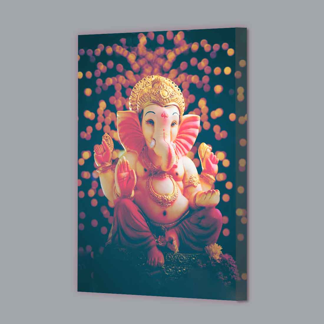 LED Ganesha Photo Frame with HD Print – Perfect for Pooja Room, Living Space, or Gifting - Image 5