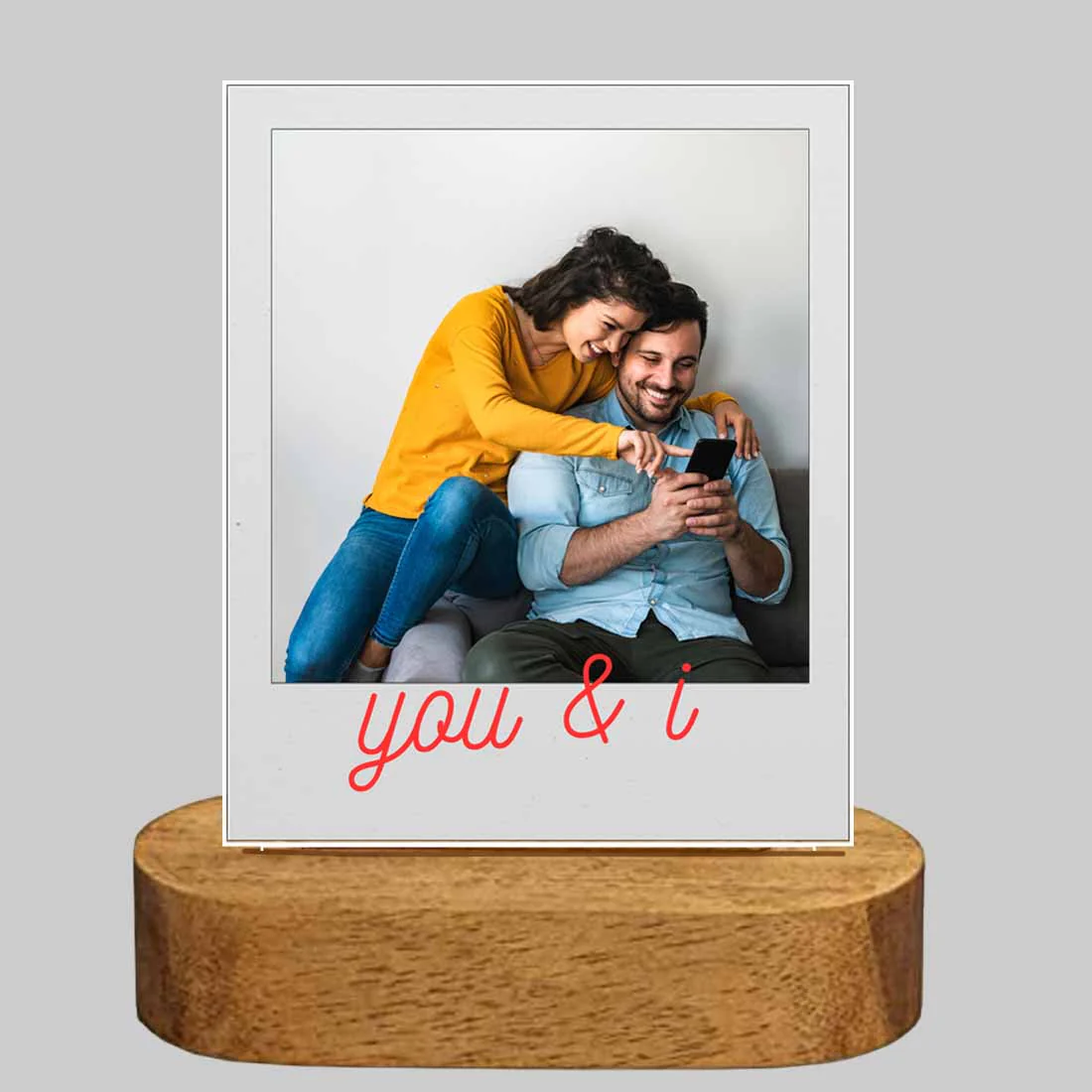 Led Light Photo Frame For Family, Couples, Friends - Image 2