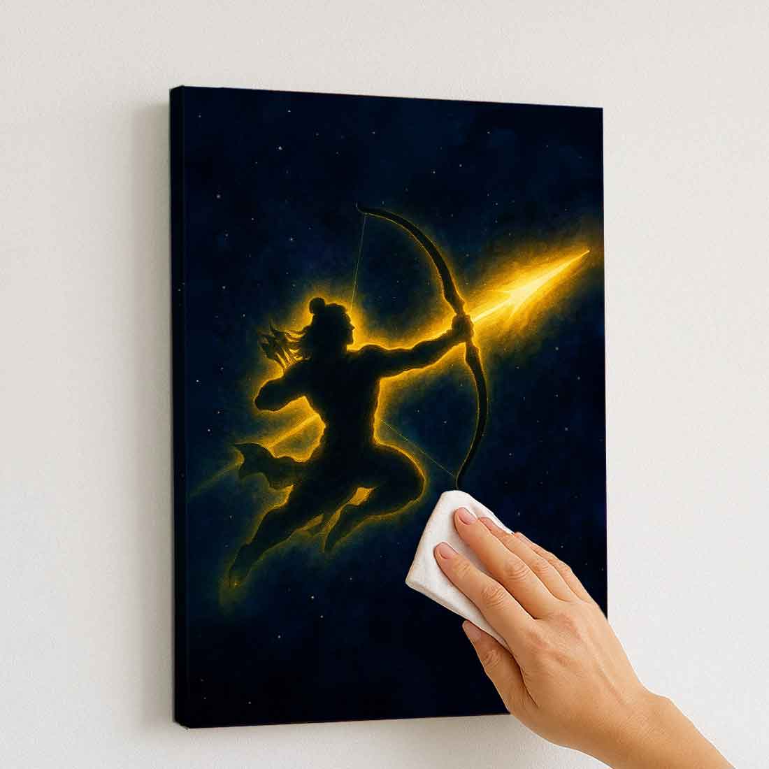 LED Lord Ram Photo Frame for Home Temple & Wall Décor - Image 2