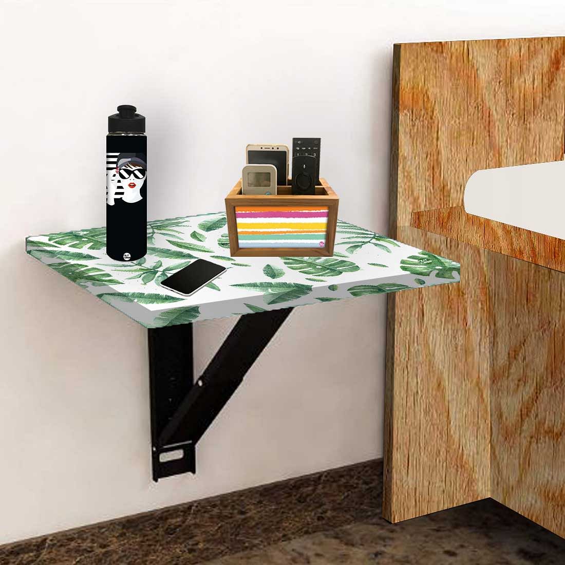 Folding Side Table for Bedroom - Leaves with Drops - Image 5