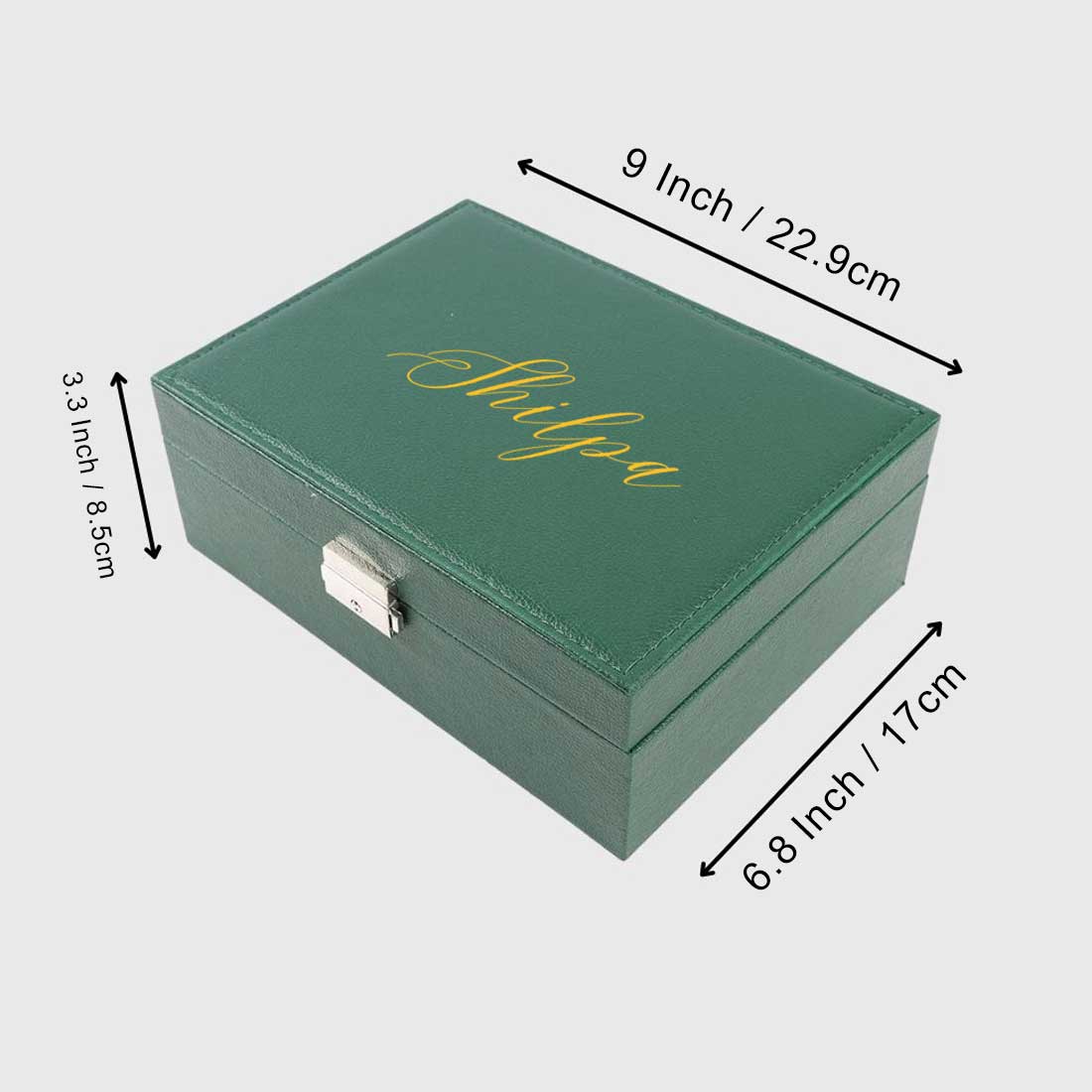 Luxury Jewelry Box with Lock & Key – Travel-Friendly Organizer for Small Accessories - Image 7