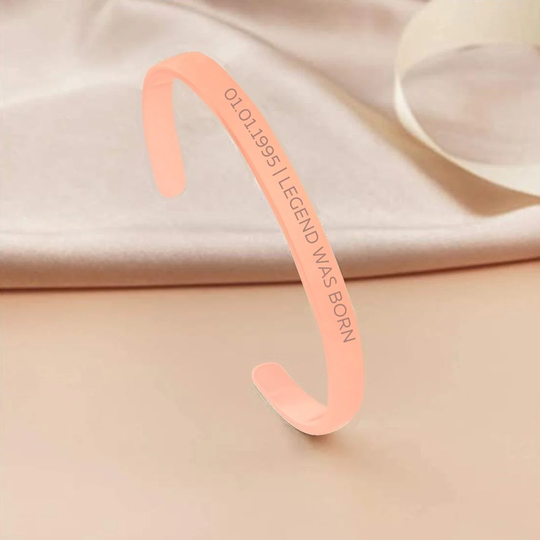 Mens Personalised Bracelet Gifts on Birthdays - Rose Gold Plated/Black Rhodium/Gold Plated - Add Date - Image 16