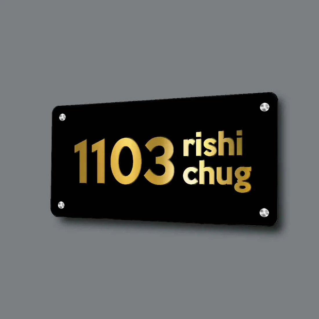 Custom Metal Engraved Name Plate for Office Home House Outdoor - Image 10