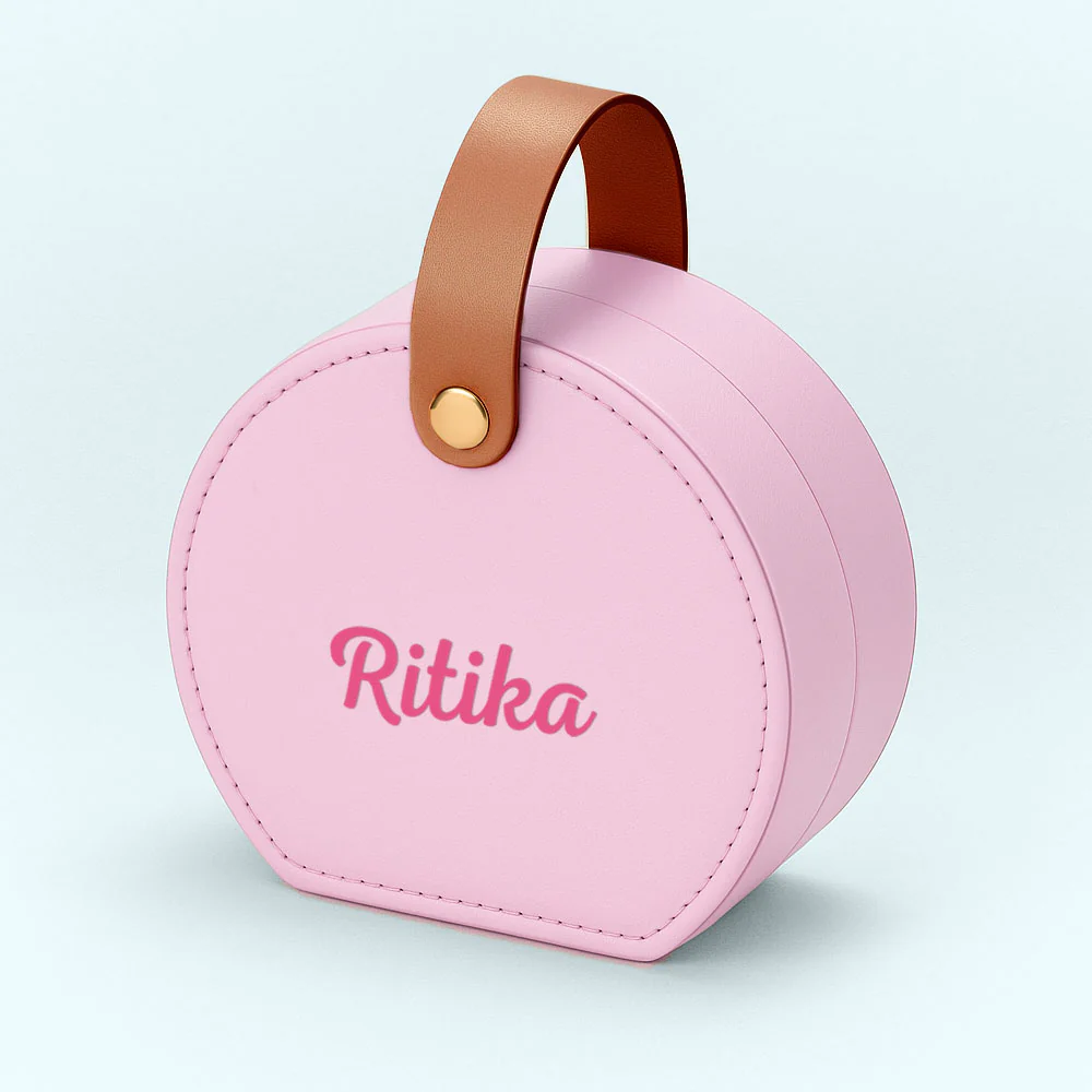 Mini Jewelry Box Personalized Earring Jewellery Organizer - Image 9