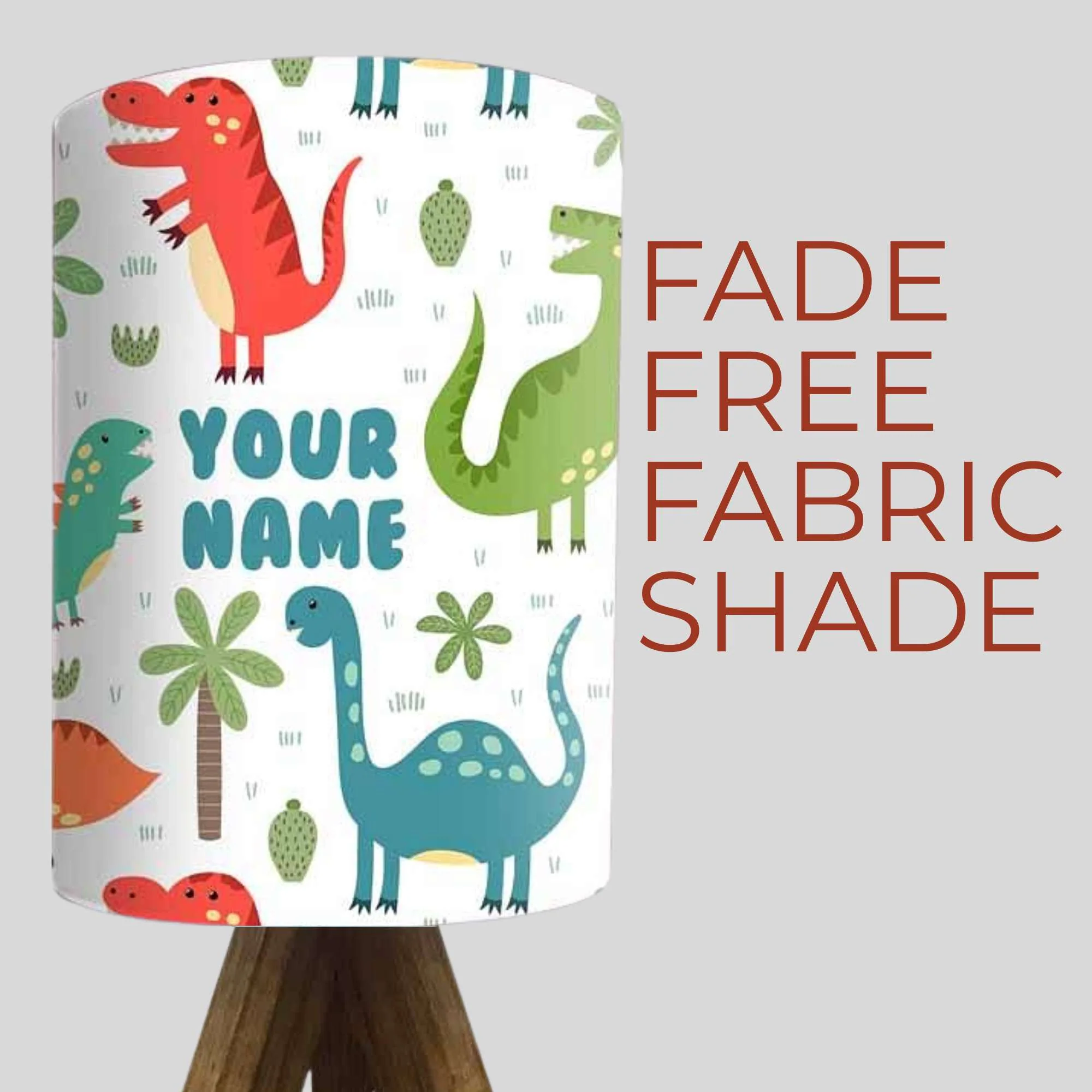 Personalized Lamp For Kids-Dinosour (3W LED Bulb Included) - Image 4