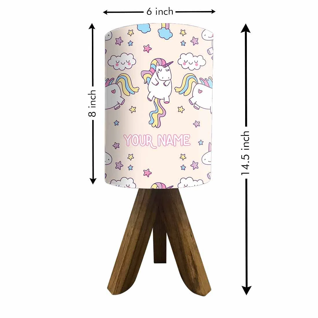 Custom Night Lamp For Kids-Unicorn (3W LED Bulb Included) - Image 5