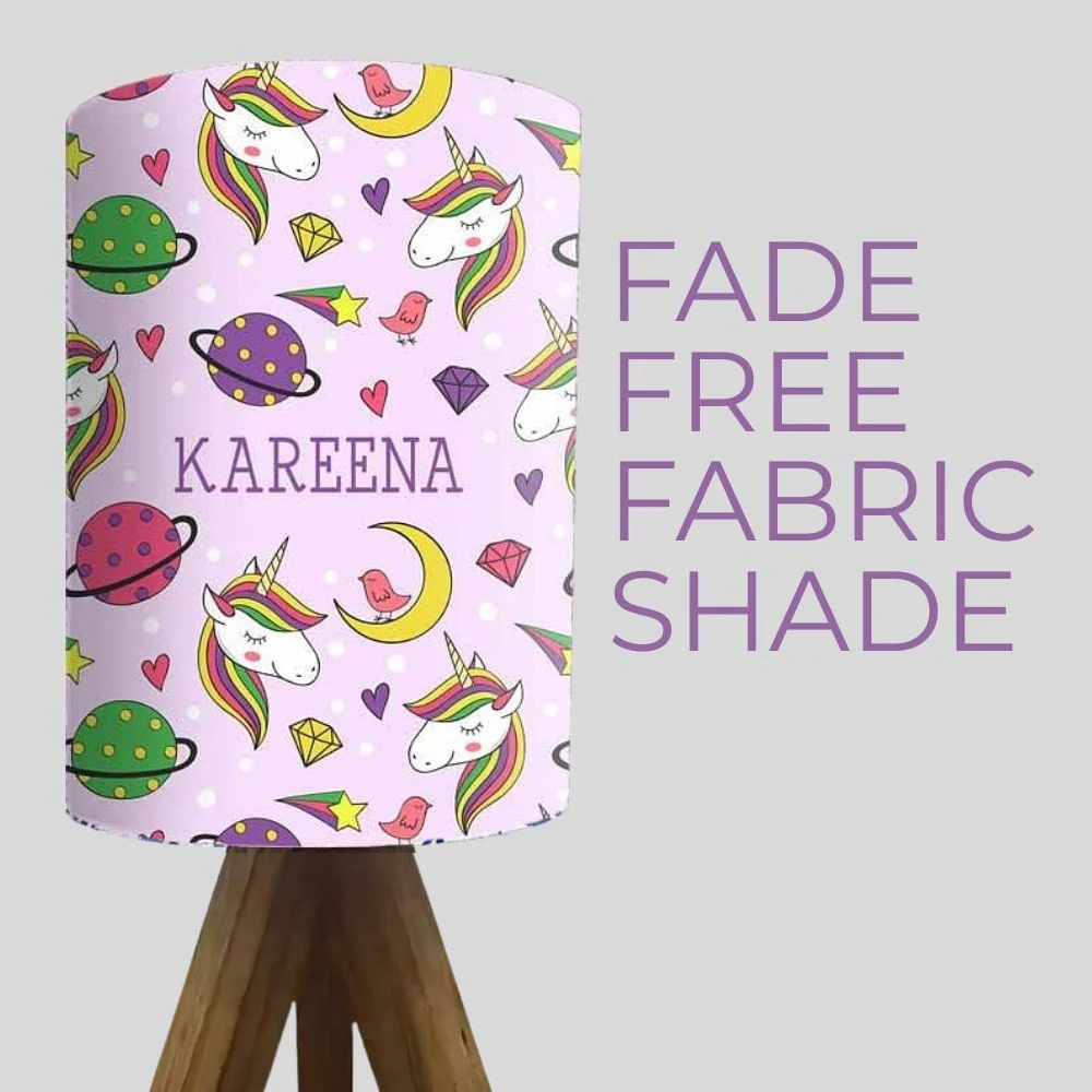 Custom Table Lamp For Kids-Space Unicorn (3W LED Bulb Included) - Image 3