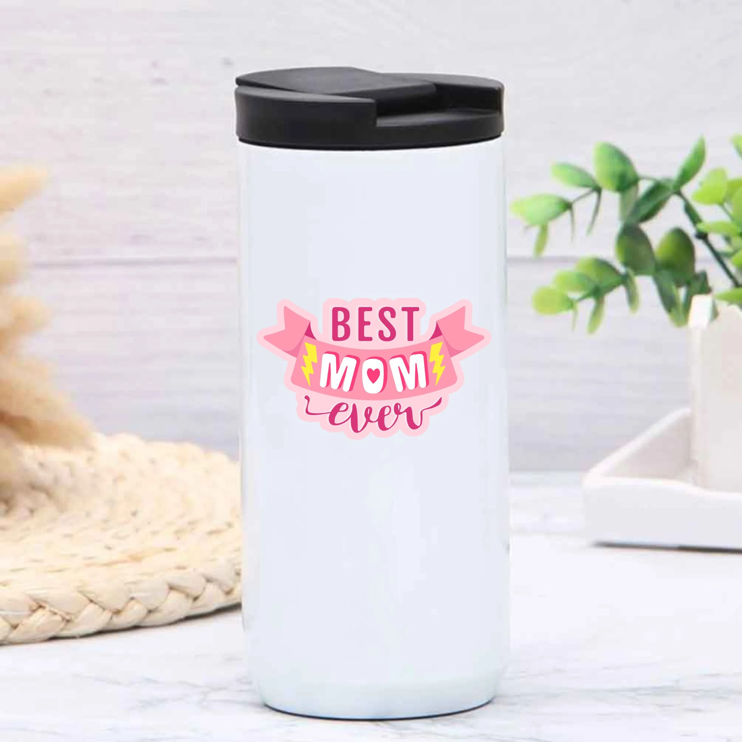 Mother’s Day Coffee Tumbler – 400ml Stainless Steel Flask Coffee Gift Set - Image 3