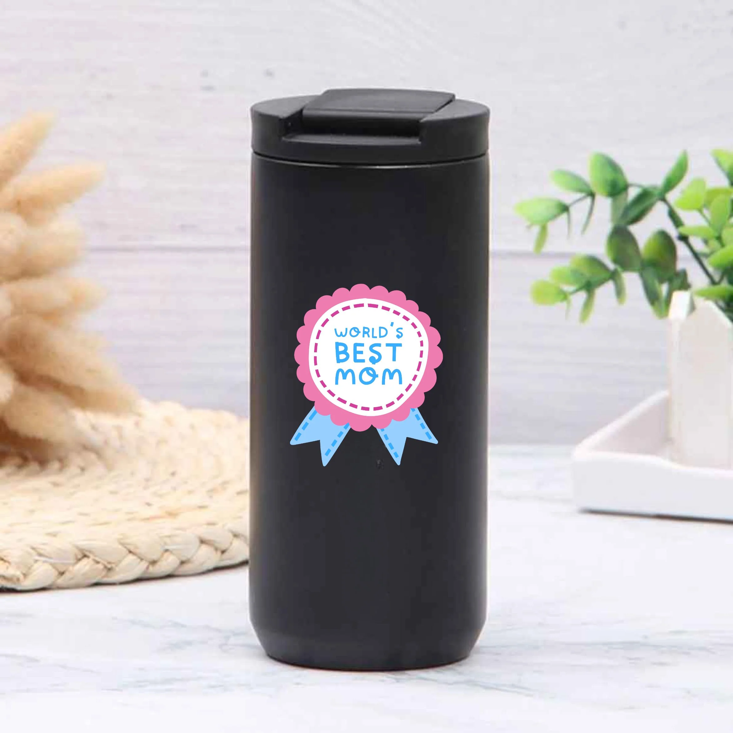 Mother’s Day Coffee Tumbler – 400ml Stainless Steel Flask Coffee Gift Set - Image 5