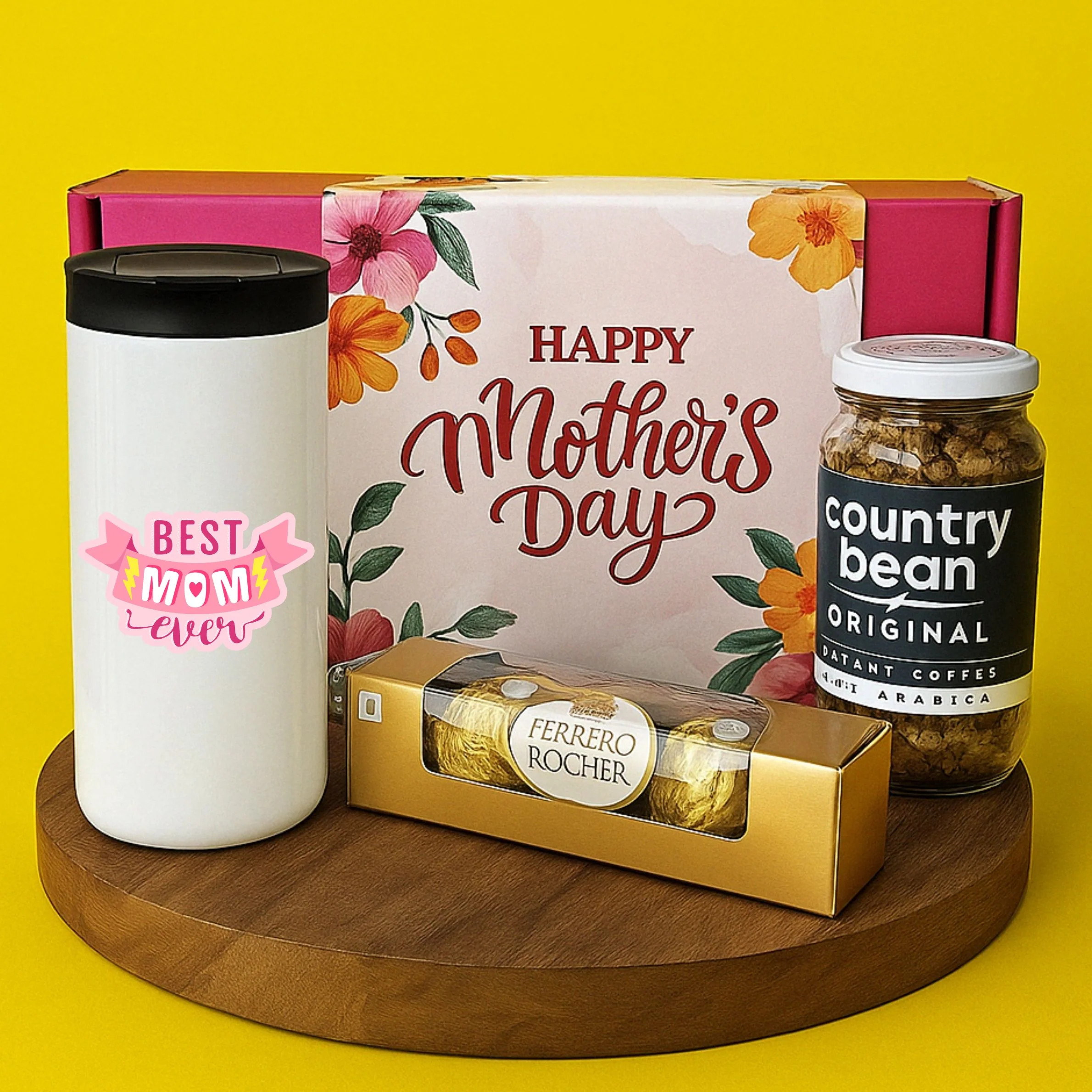 Mother’s Day Coffee Tumbler – 400ml Stainless Steel Flask Coffee Gift Set - Image 9