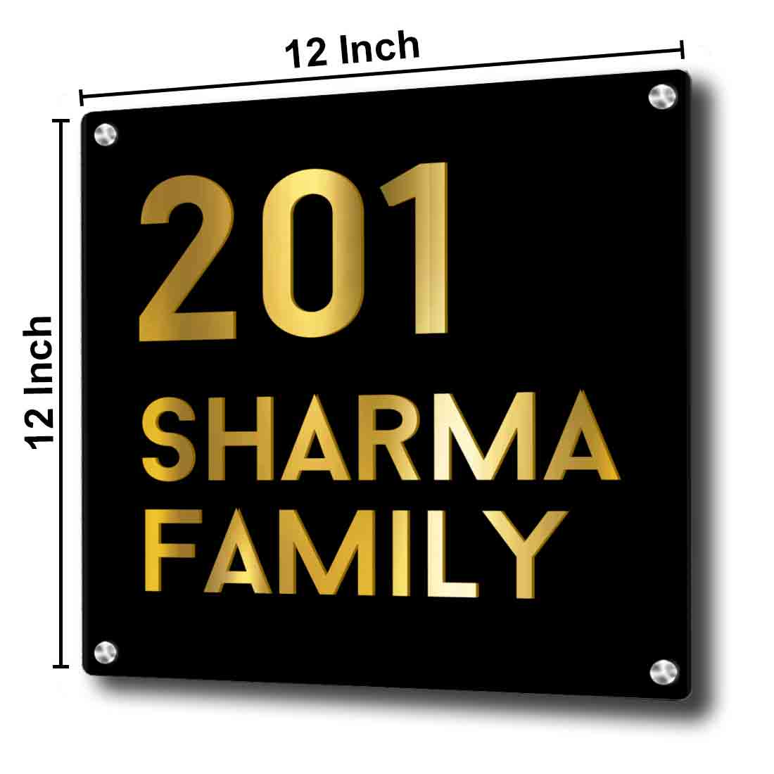Custom Steel Name Plates for Home Office Flats Entrance - Image 12