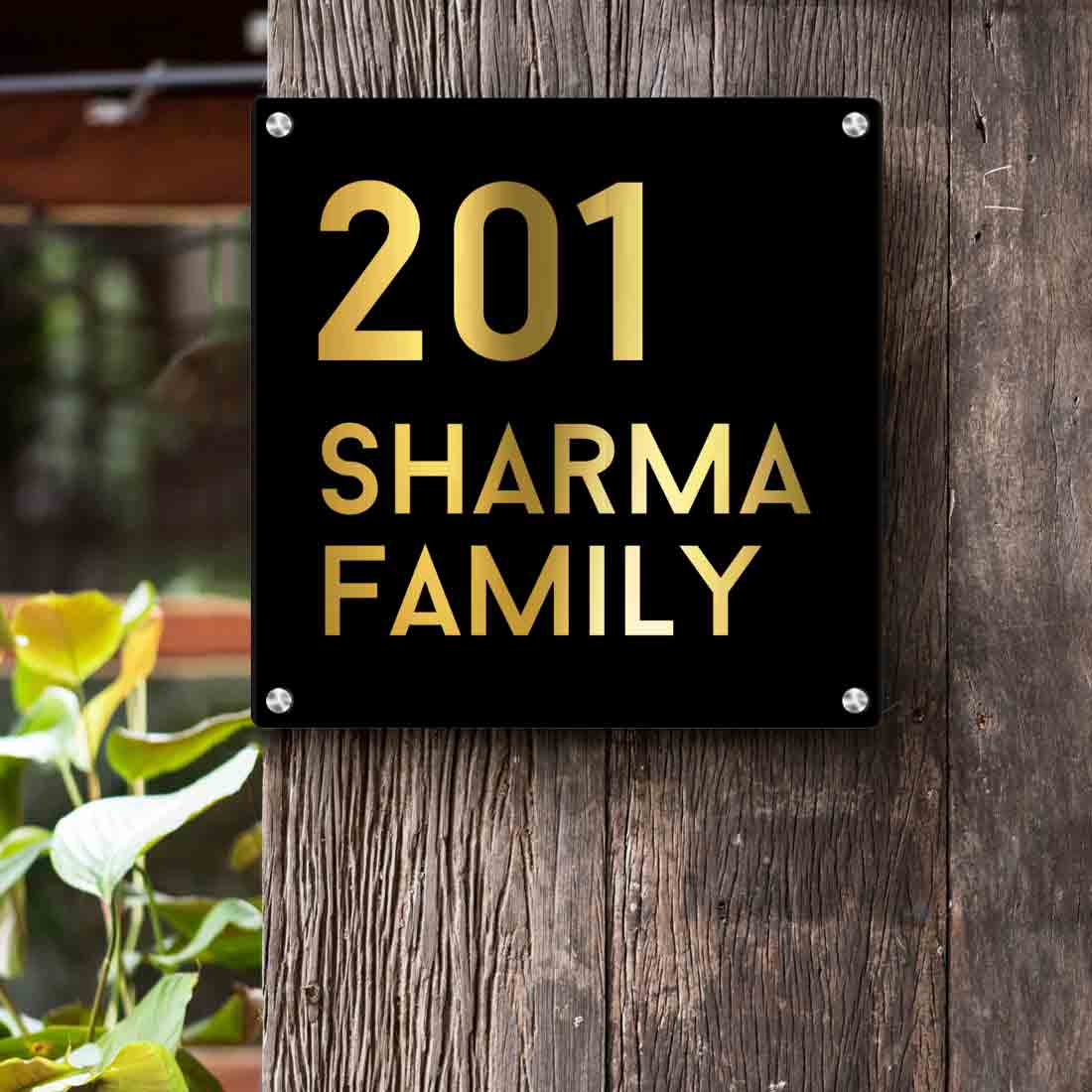 Custom Steel Name Plates for Home Office Flats Entrance - Image 13