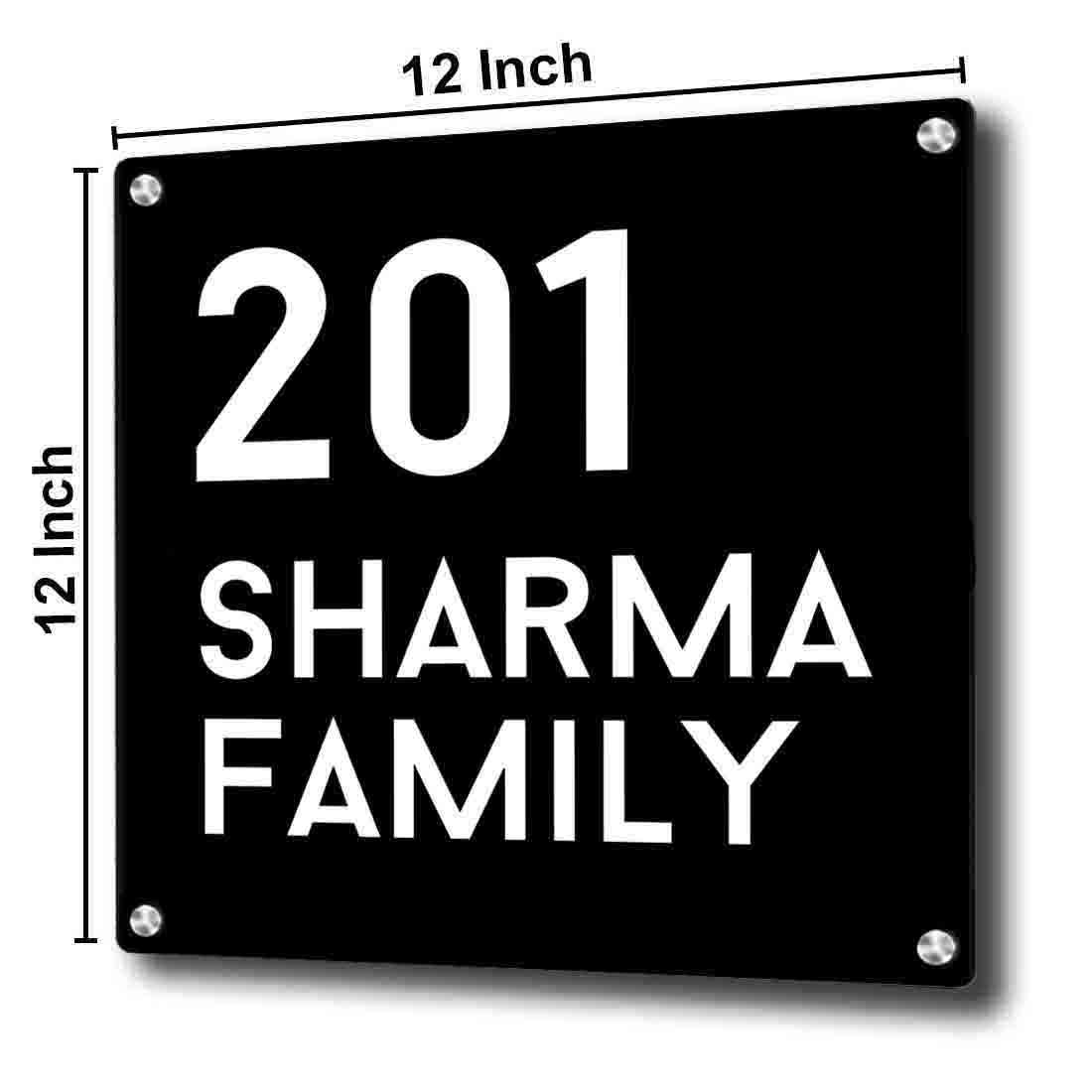 Custom Steel Name Plates for Home Office Flats Entrance - Image 7