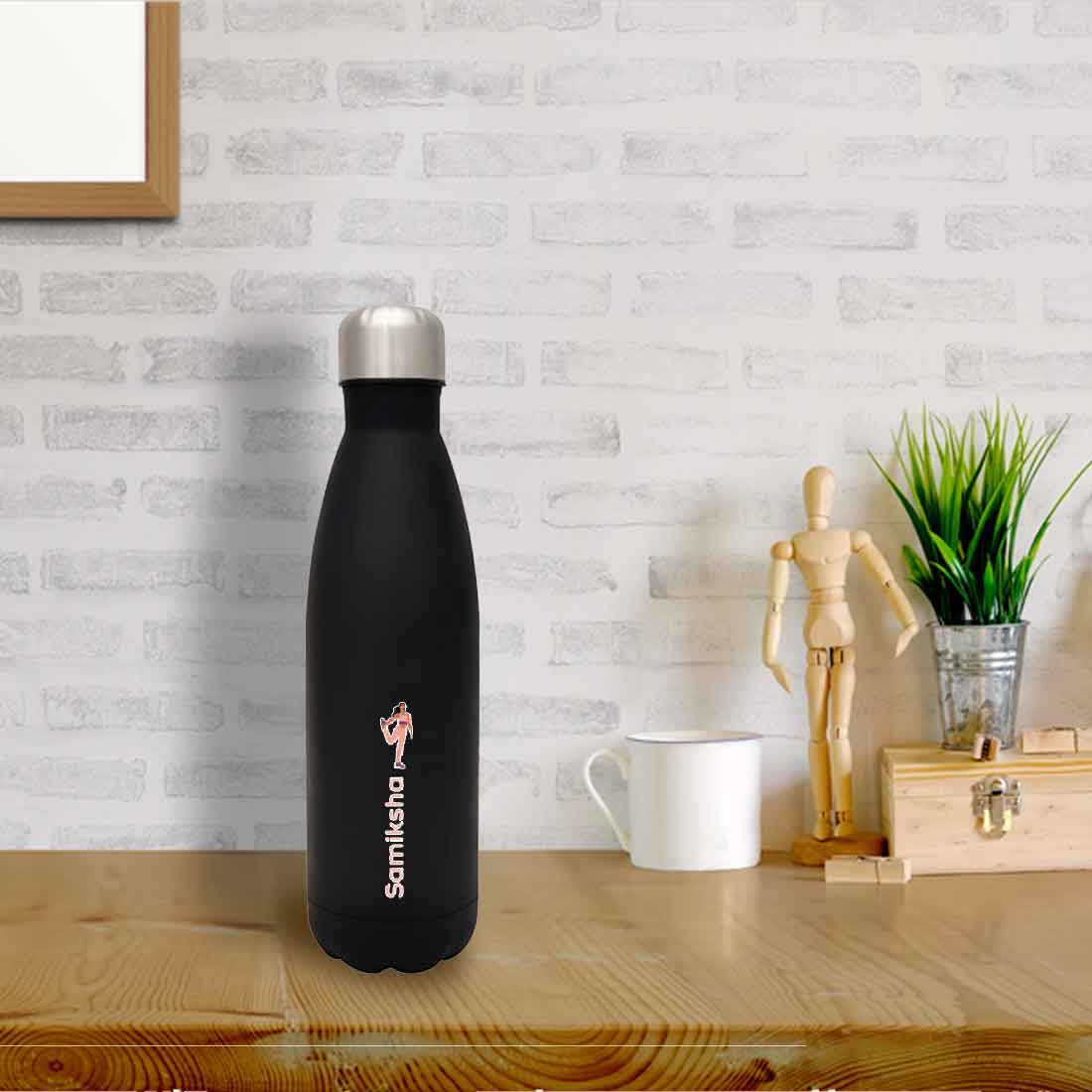 Name Printed Water Bottles - Insulated Stainless Steel Water Bottle - Image 6