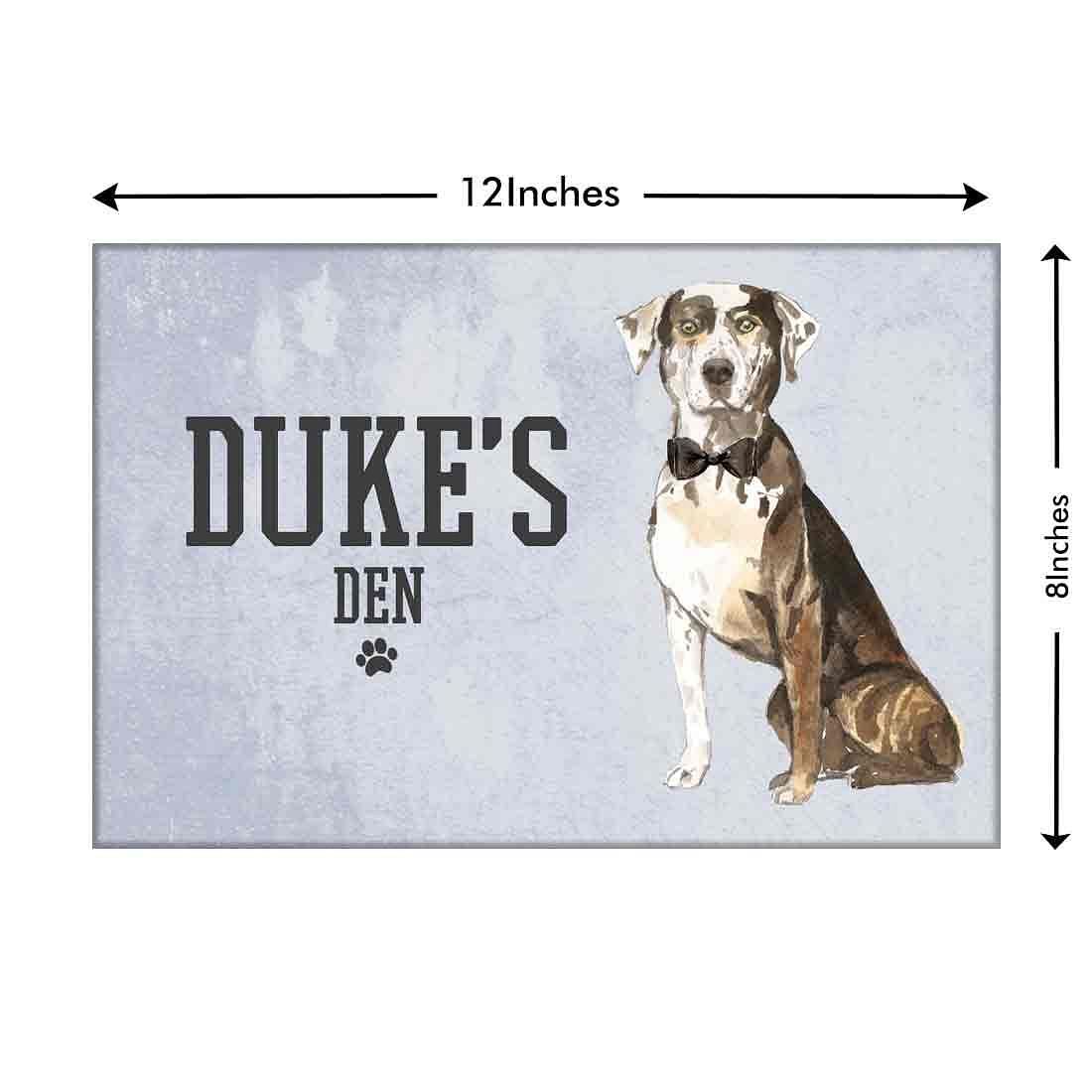 Customized Dog Door Name Plate -Cute DOGGY - Image 3