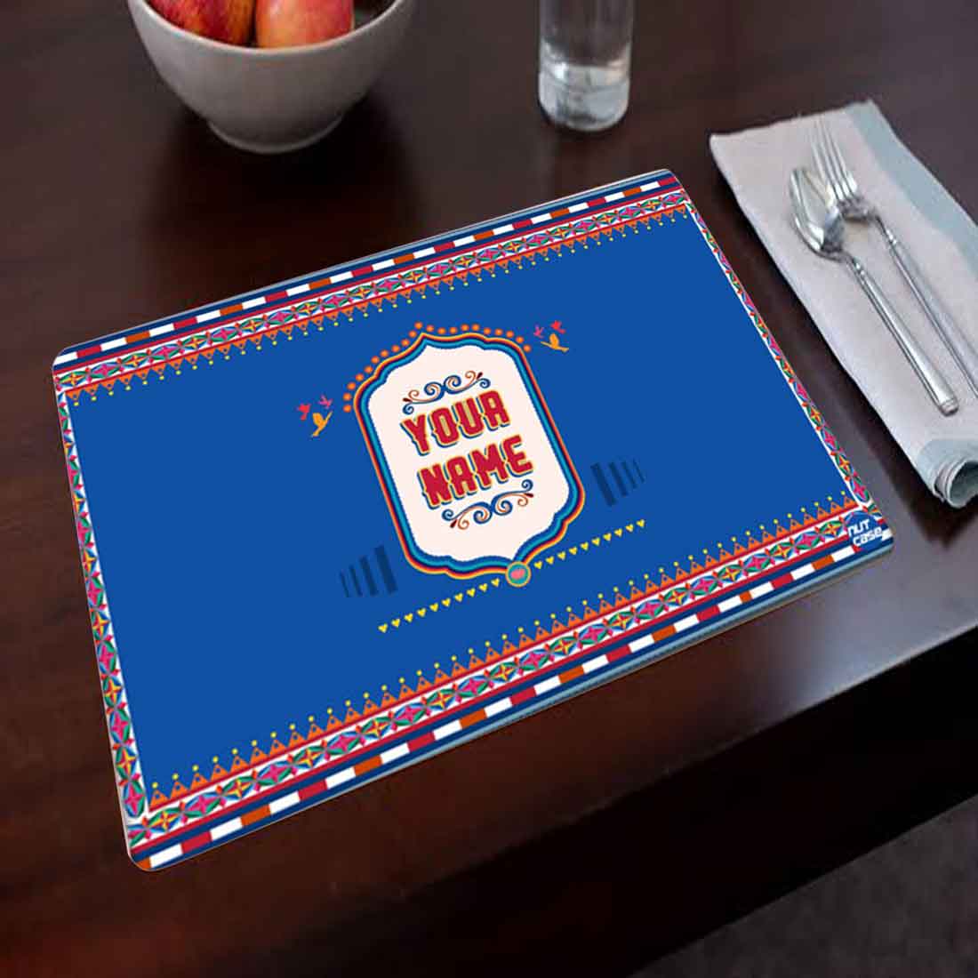 Personalized Fabric Table Mats For Kids - Classic Art