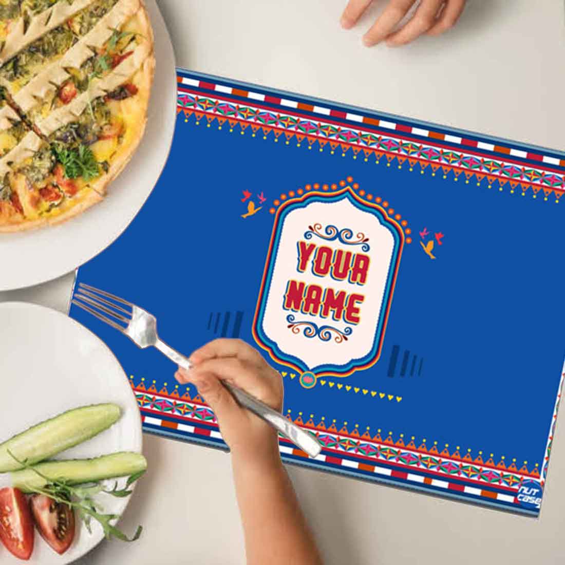 Personalized Fabric Table Mats For Kids - Classic Art - Image 3