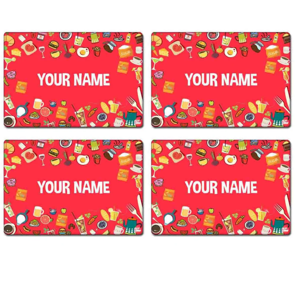 Placemats Personalised for Dining Table Unique Birthday Return Gift Ideas - Snacks - Image 5