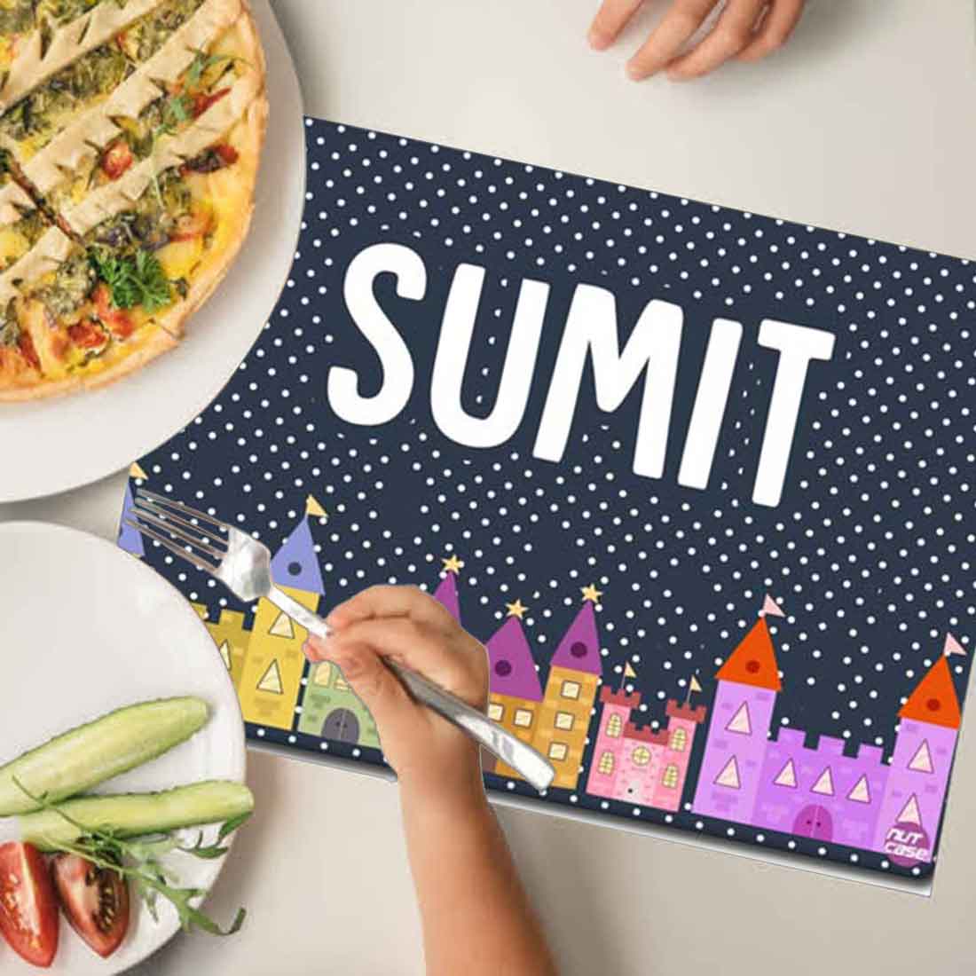 Custom Placemats Return Gifts for First Birthday Girl - Princess Palace - Image 3