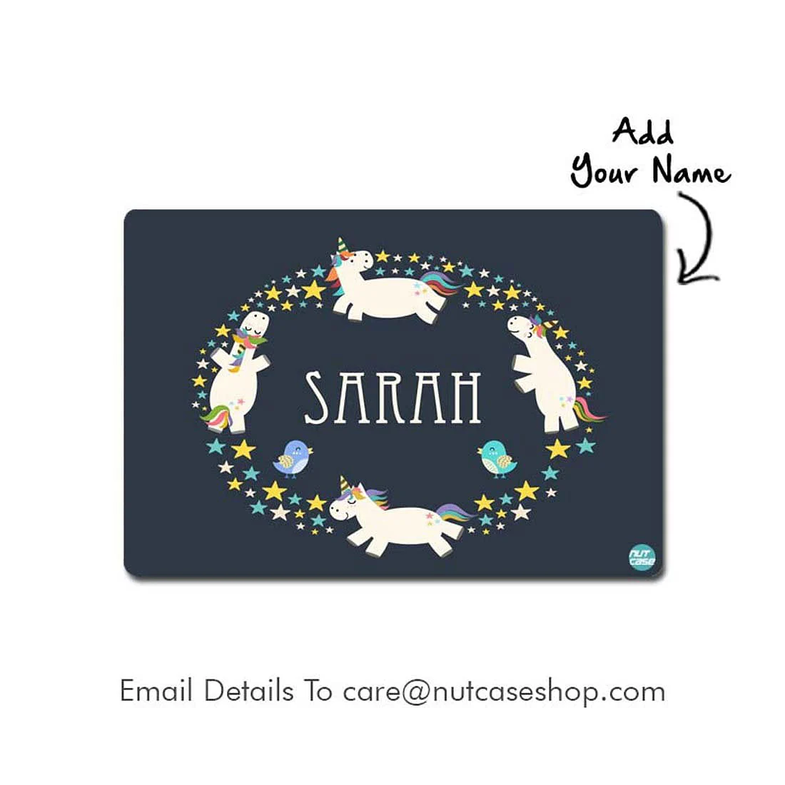 Custom Tablemat Unicorn Theme Return Gifts for Kids - Unicorn & stars - Image 2
