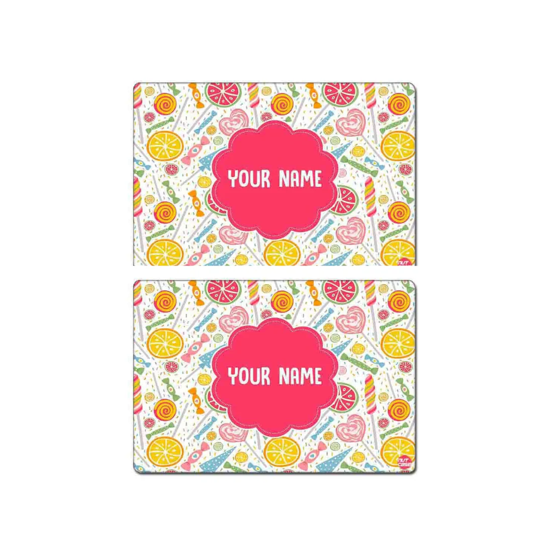 Customized Return Gifts for Birthday Personalized Tablemat Kids - Candy - Image 3