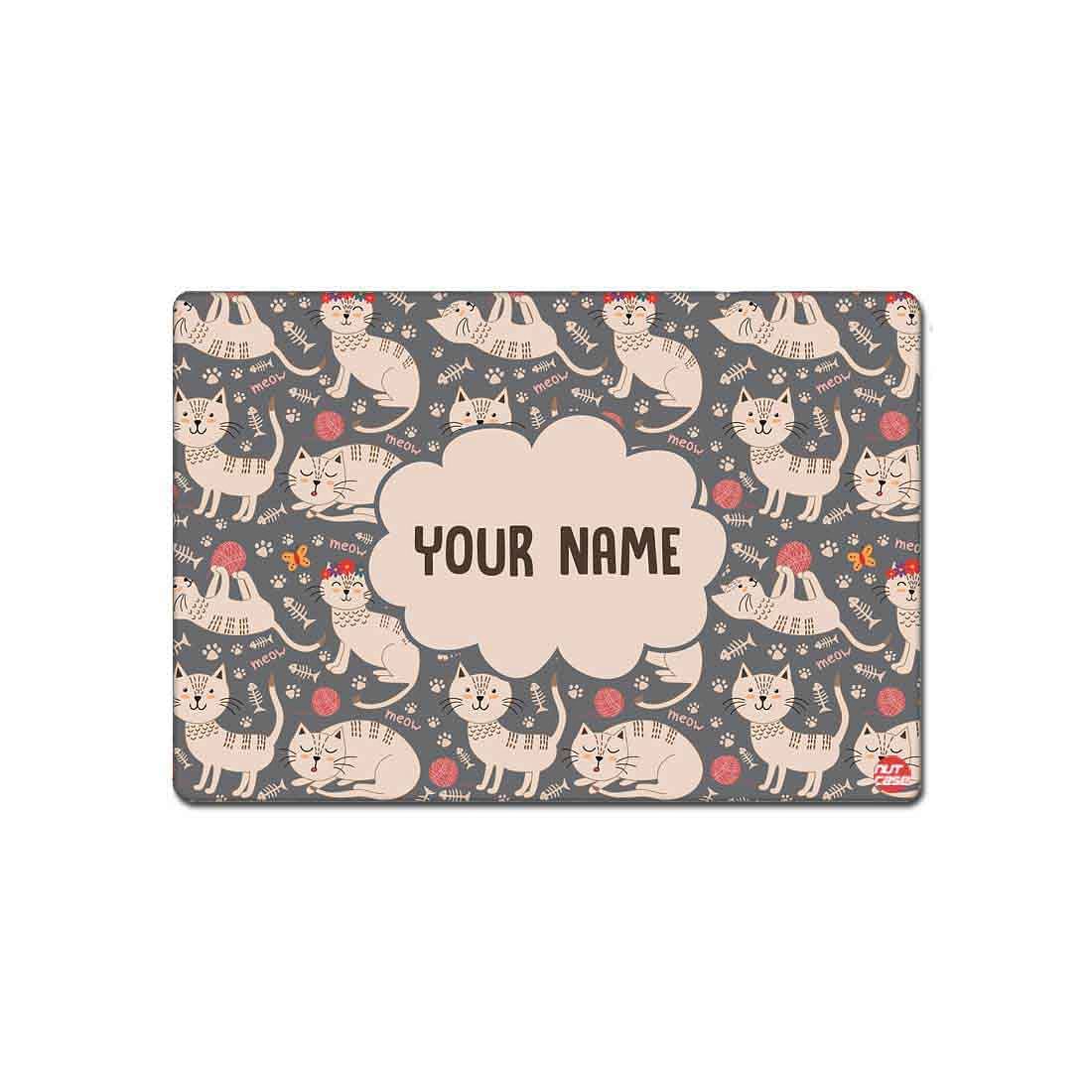 Personalized Table Mats Animal Theme Return Gifts for Kids - Cute Cat - Image 2
