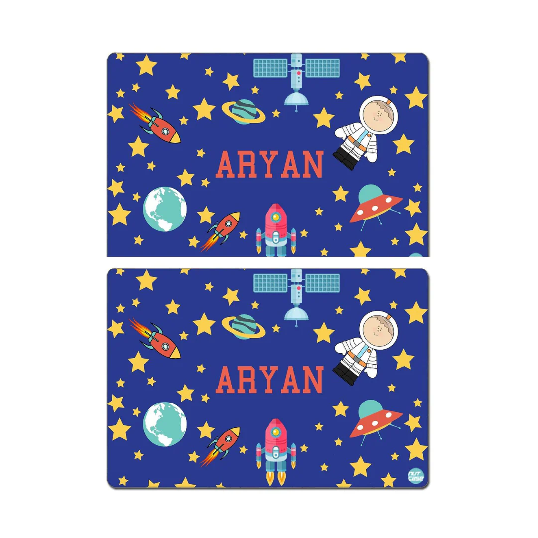 Customized Kids Return Gift Options for Birthday Tablemat - Space Rocket - Image 4