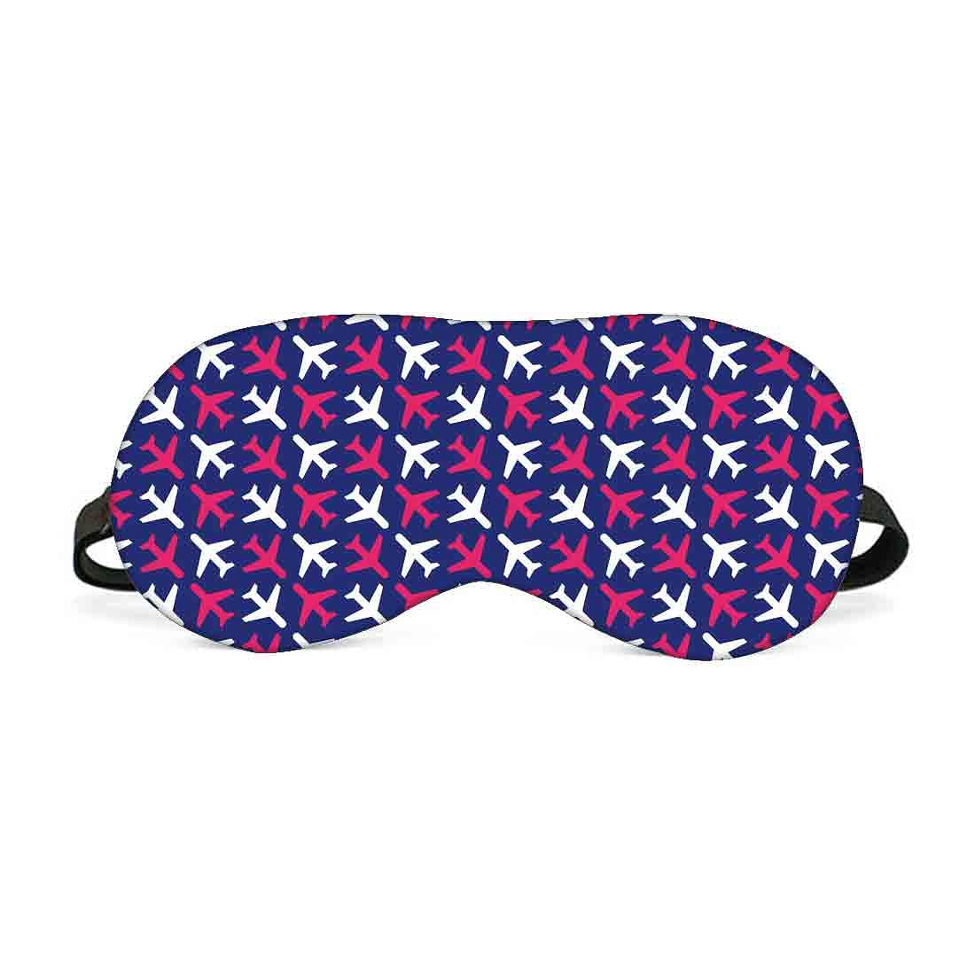 Designer Travel Eye Mask for Sleeping - Flight - Made in India