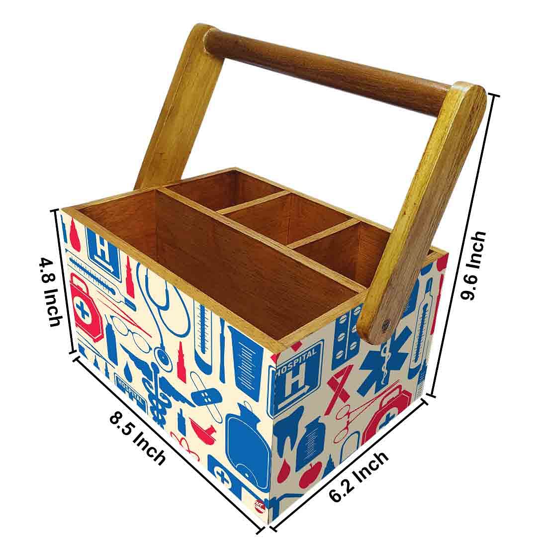 Cutlery Holder Stand Silverware Caddy Organizer for Kitchen - Doctors Prescription - Image 3