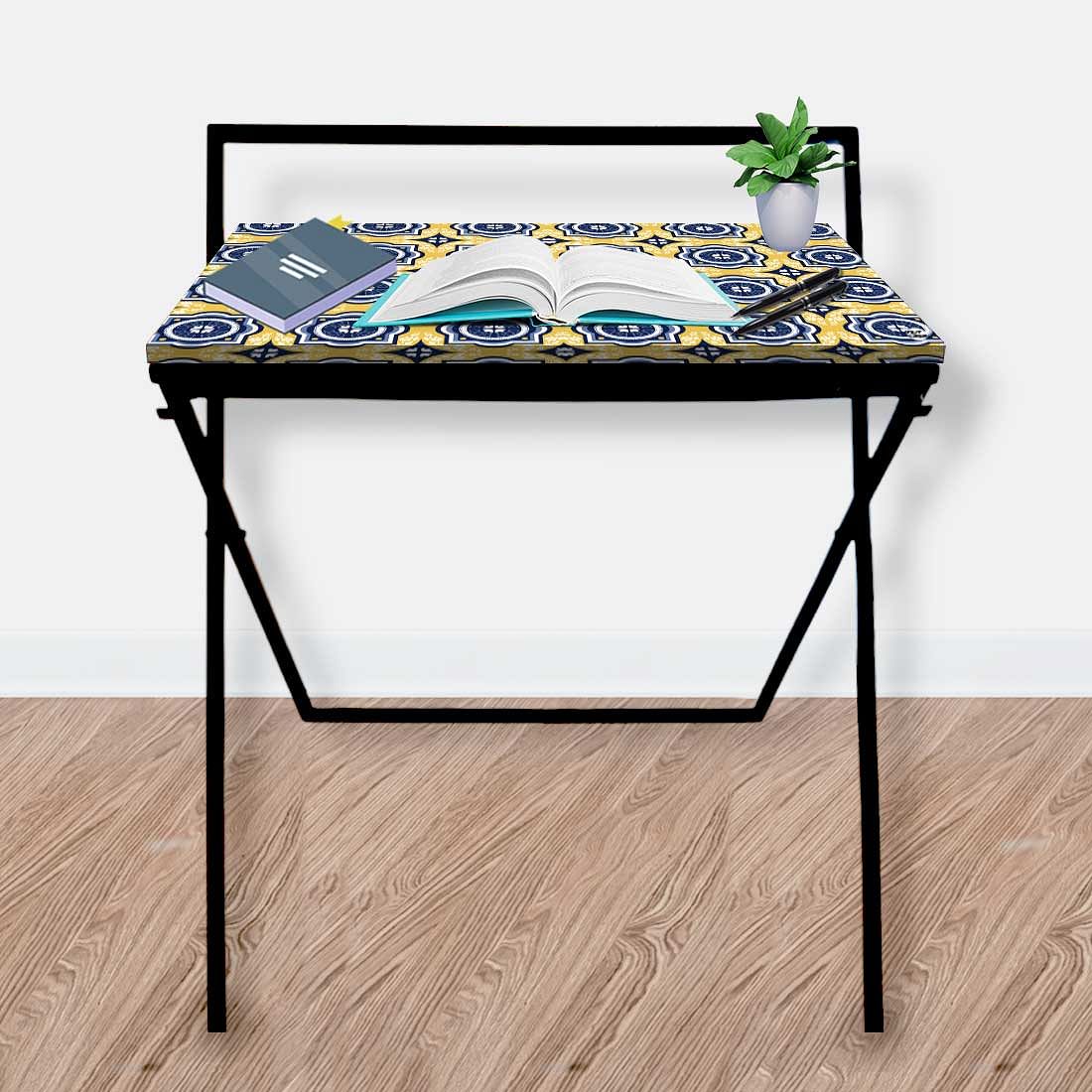 Portable Laptop Table Work for Home Office - Spanish Tiles - Image 5