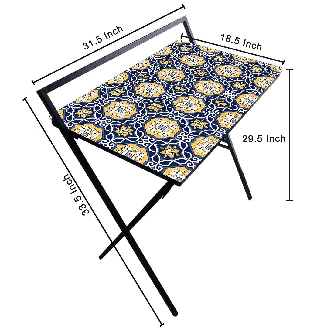 Foldable Office Table Desk for Computer work - Spanish - Image 6