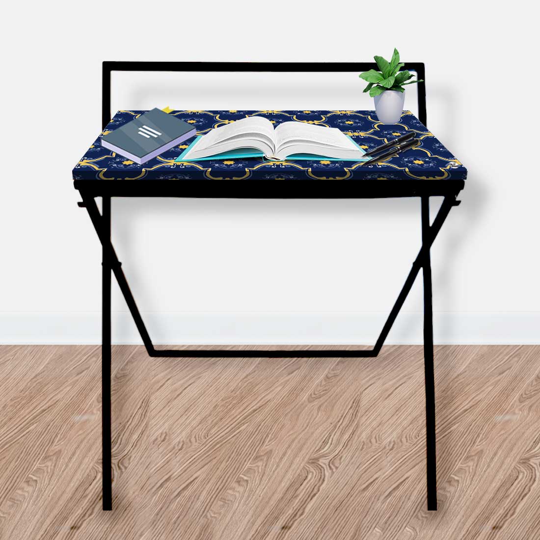 Foldable Mini Study Table for Work from Home - Spanish Design - Image 4