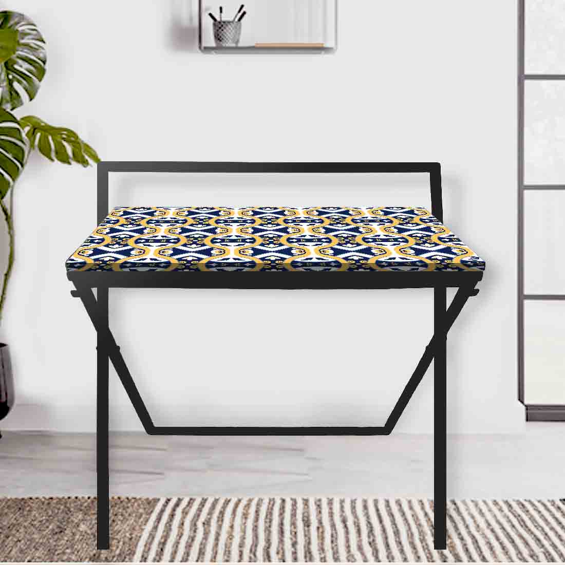 Foldable Study Table for Adults Home Computer Work - Spanish