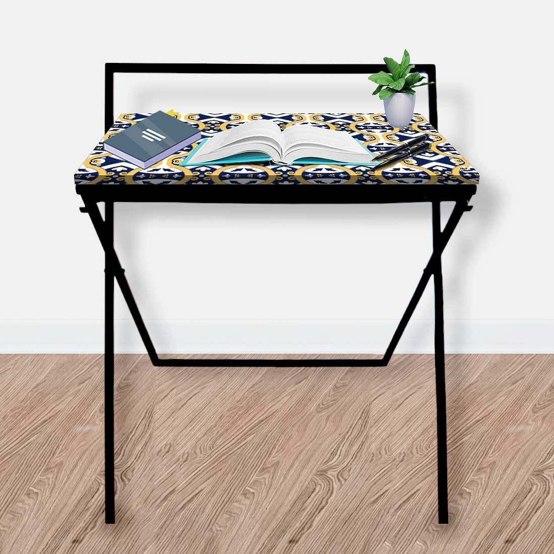 Foldable Study Table for Adults Home Computer Work - Spanish - Image 4