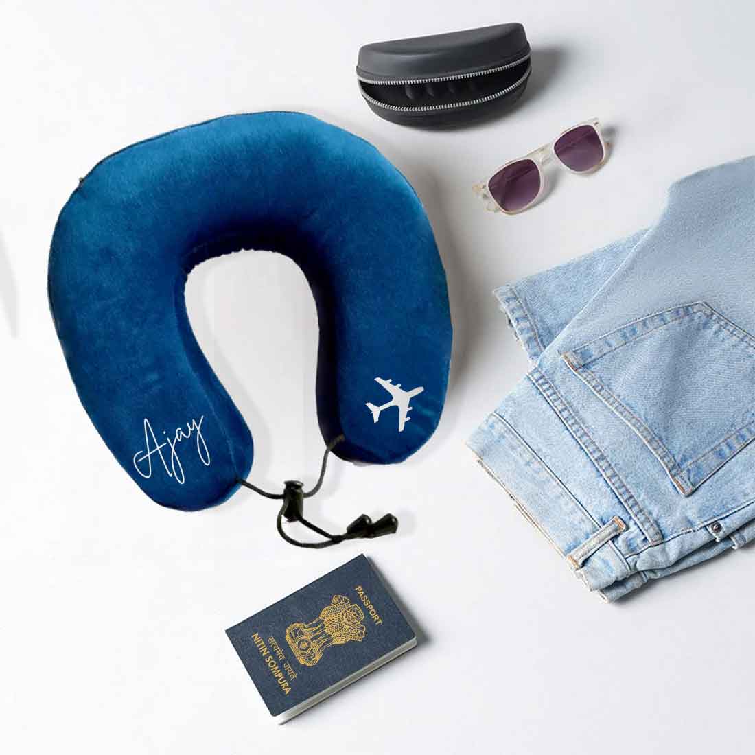 Neck Pillow for Plane Custom Aeroplane Pillow - Image 5
