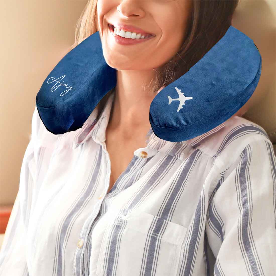 Neck Pillow for Plane Custom Aeroplane Pillow - Image 6