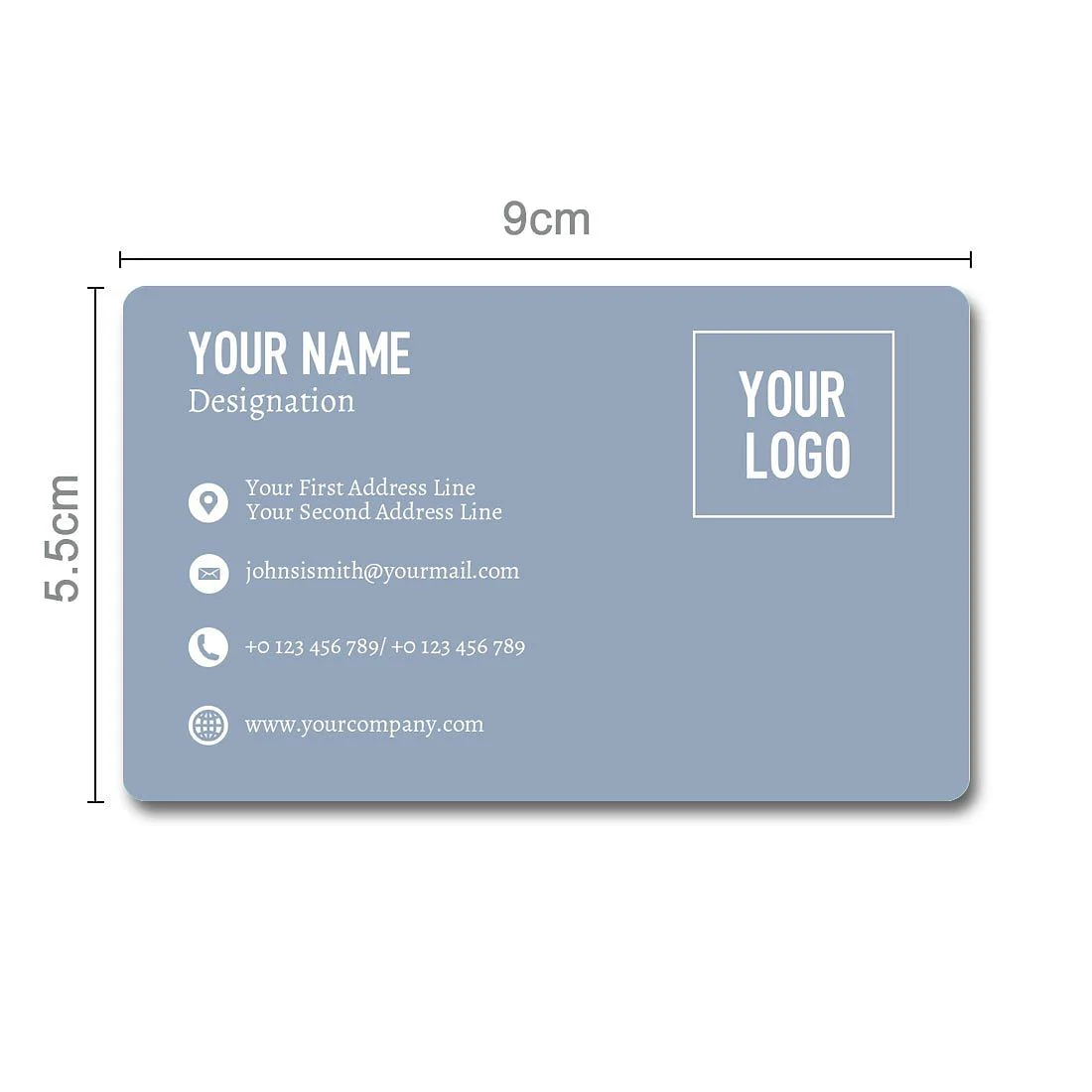 Custom NFC Business Cards Corporate Gifts Ideas - Add Your Name ( For Android Phones Only) - Image 4