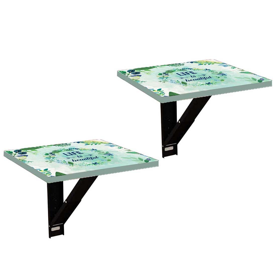 Bedside Table Folding Wall - Life is Beautiful - Image 2