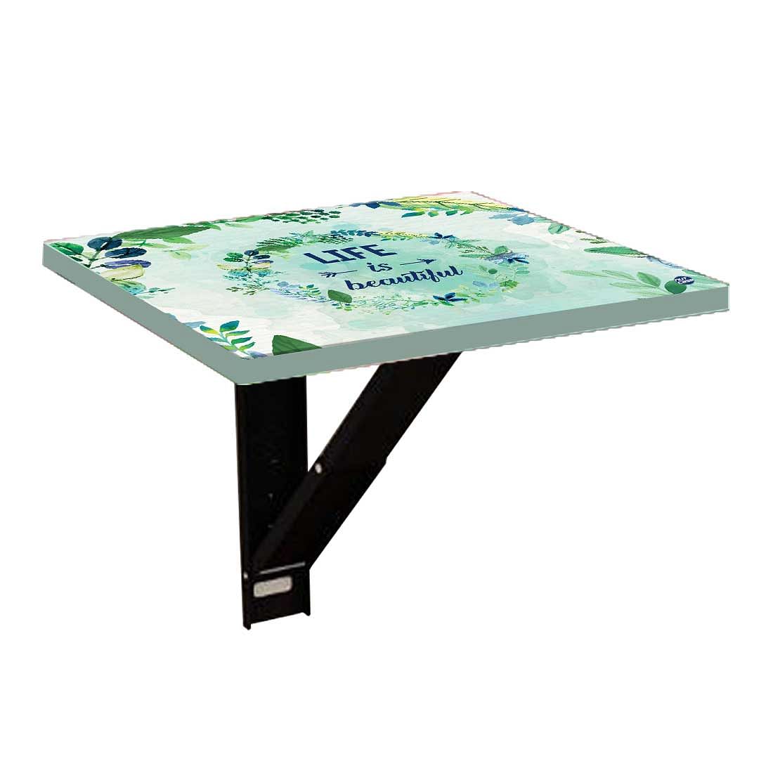 Bedside Table Folding Wall - Life is Beautiful - Image 6