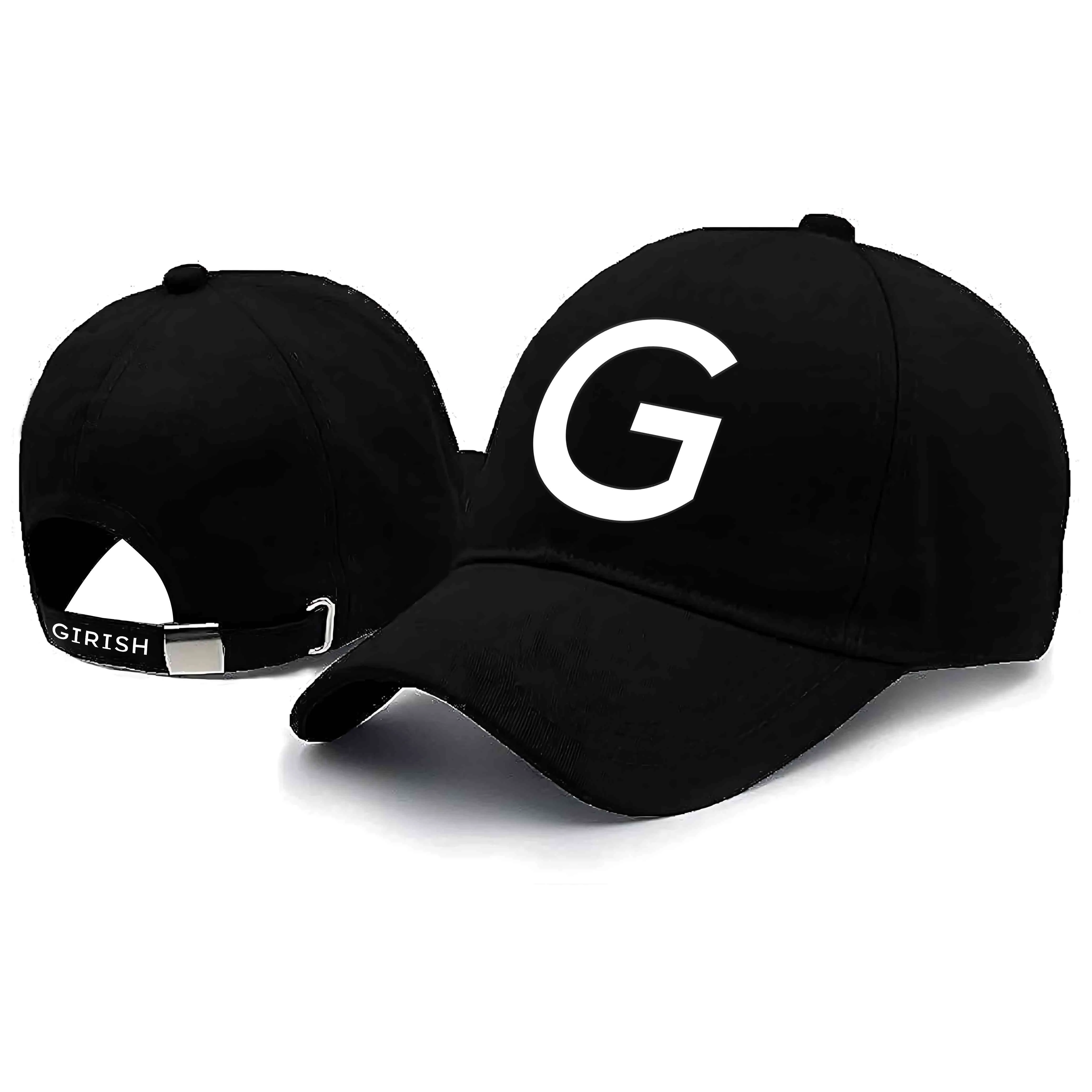 Nutcase Black Cap - Custom Cap with Initials - Image 3