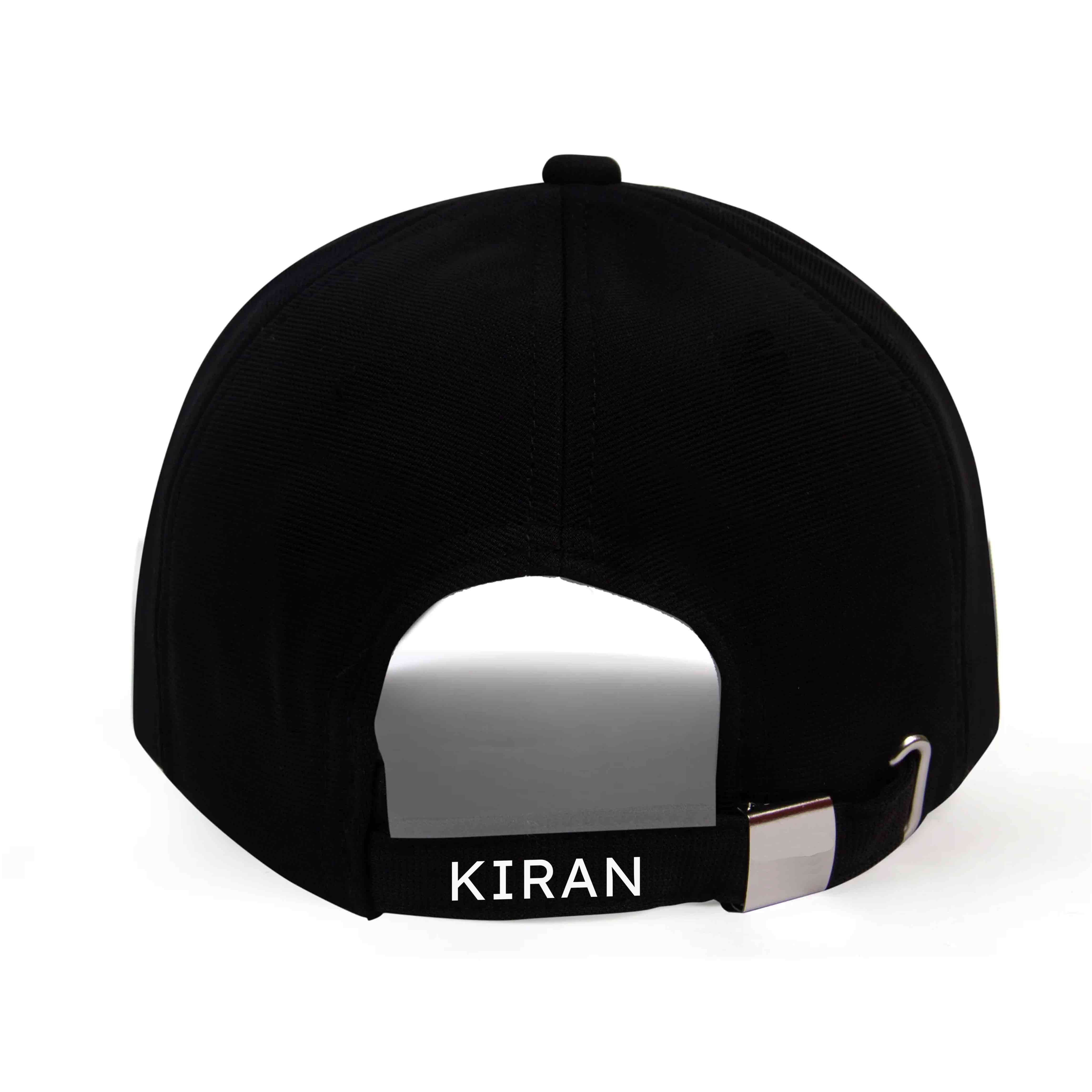 Nutcase Cap in Black - Customized Name On Black Cap - Cricket - Image 6