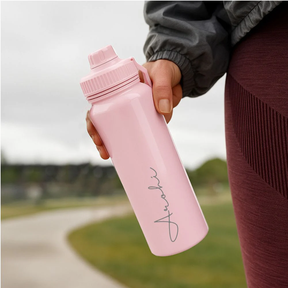 Nutcase Custom Bottle 800ml / 1000ml Double Insulated Water Bottle with Name - Keeps Water Hot/Cold for Hours - Image 22