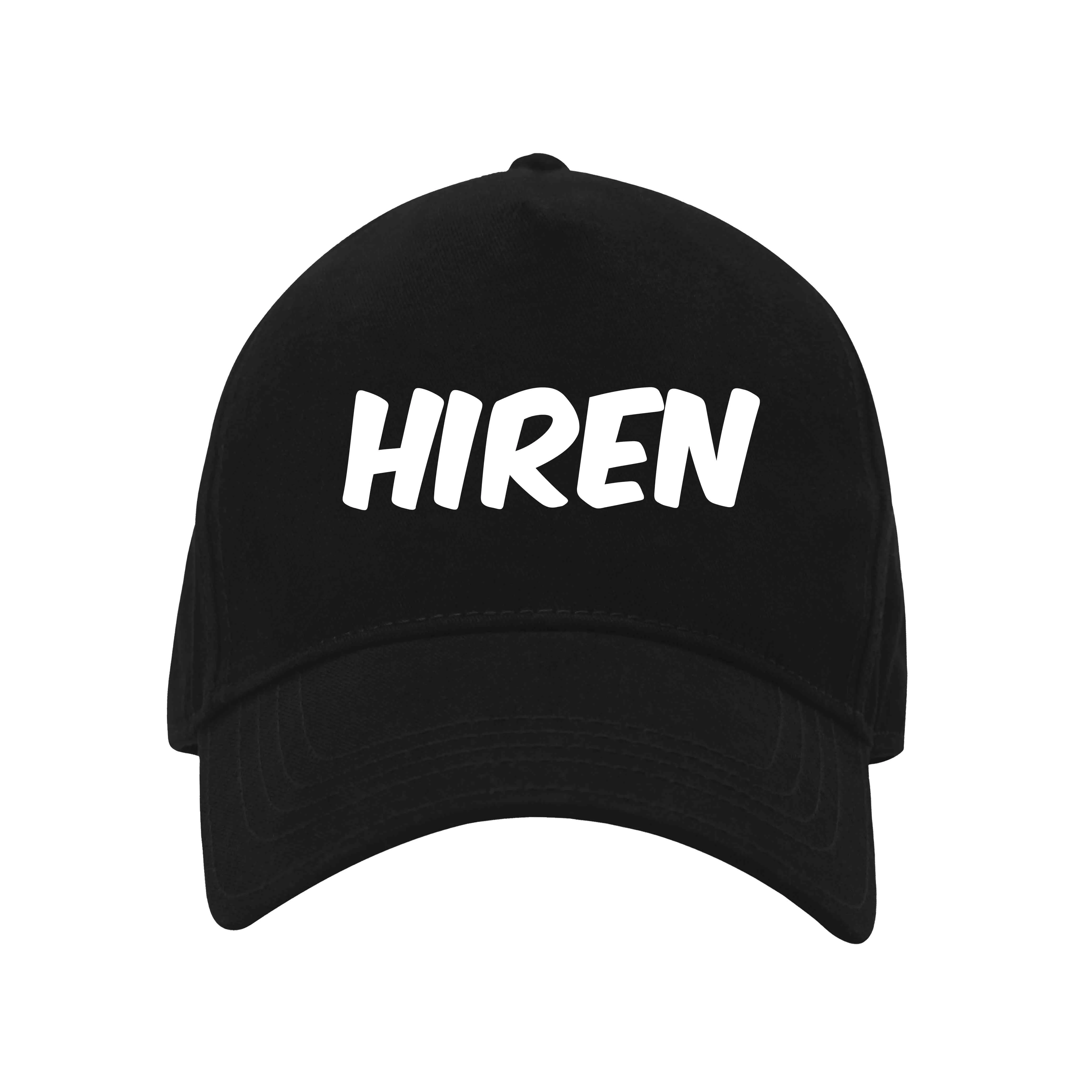 Nutcase Custom Caps with Name - Black Cap - Image 6