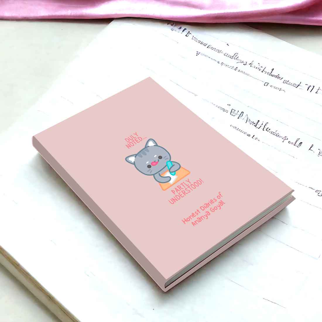 Nutcase Custom Diary with Name - A5 Size Hard Cover Diaries with Calendar & Planner - Image 2