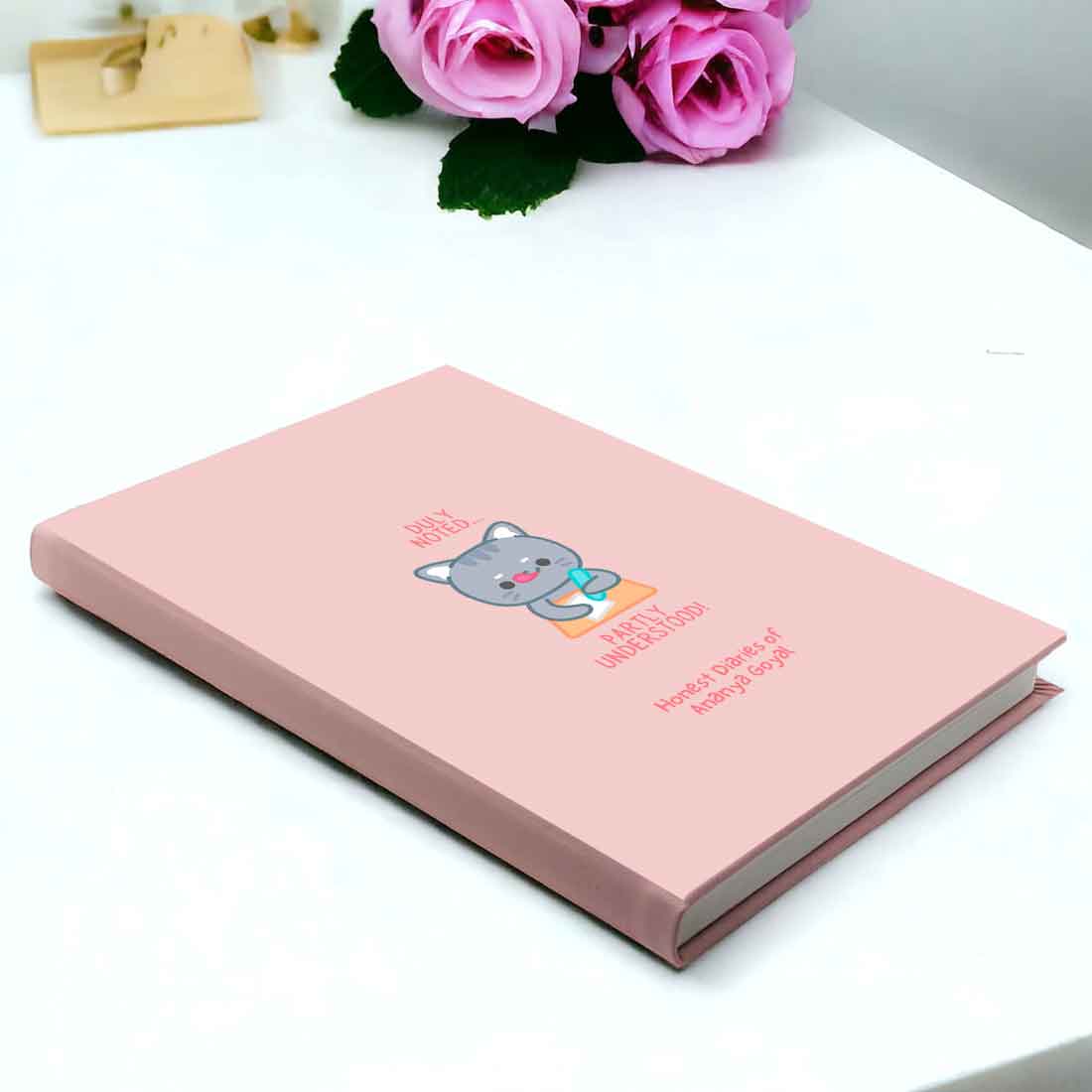 Nutcase Custom Diary with Name - A5 Size Hard Cover Diaries with Calendar & Planner - Image 3