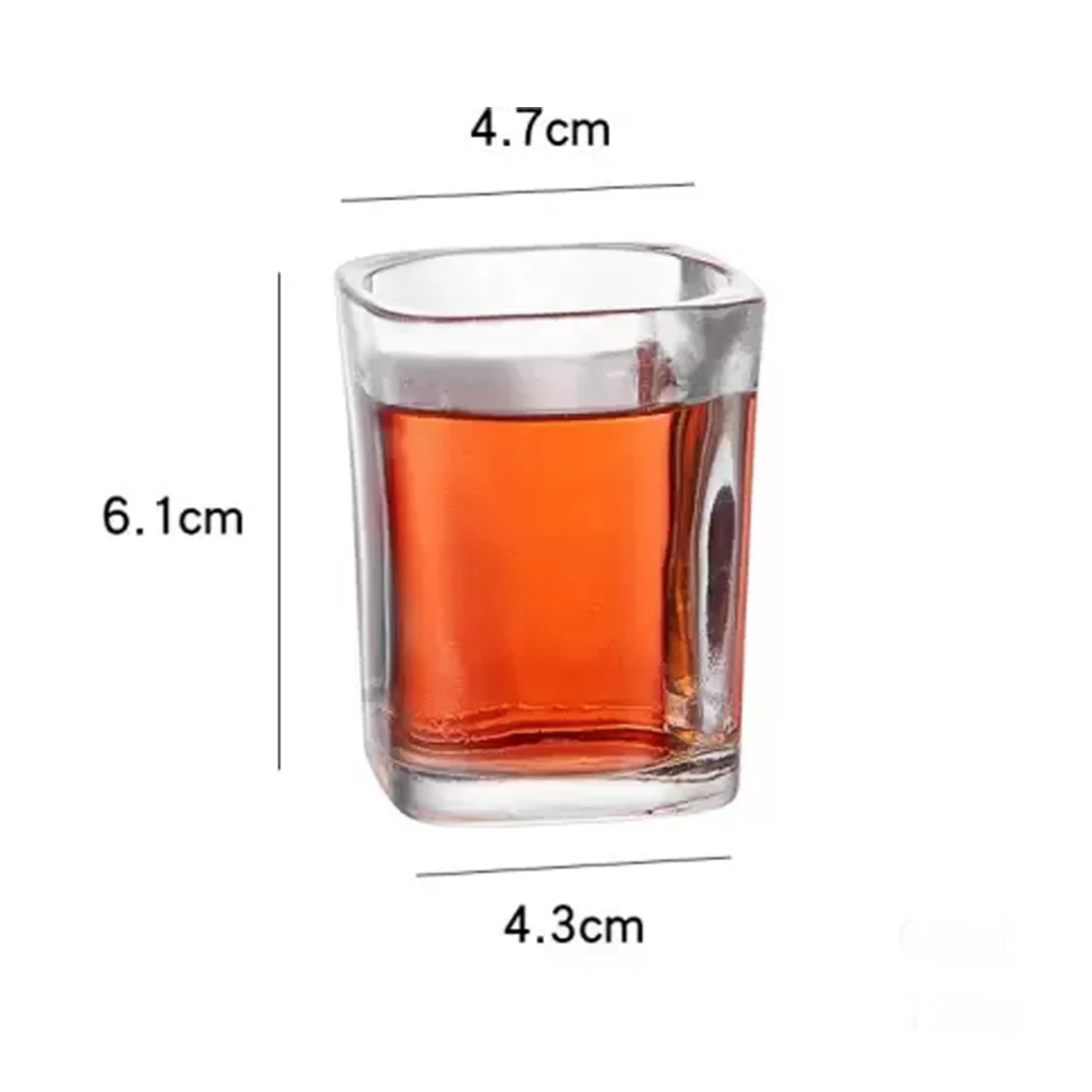 Nutcase Custom Glass Shot Glasses - Image 5