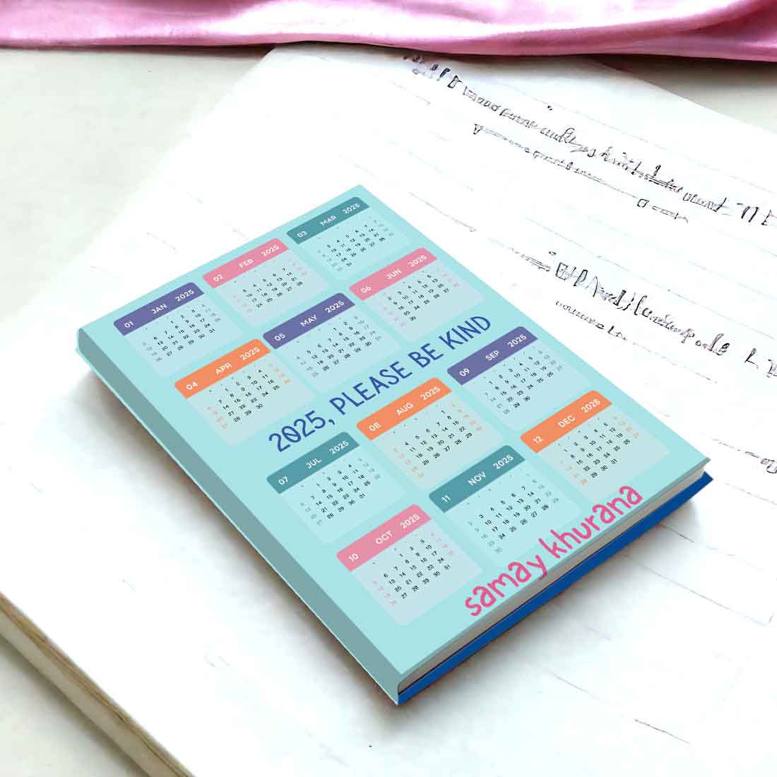 Nutcase Custom Printed Diary with Calendar & Planner A5 Size - Image 5