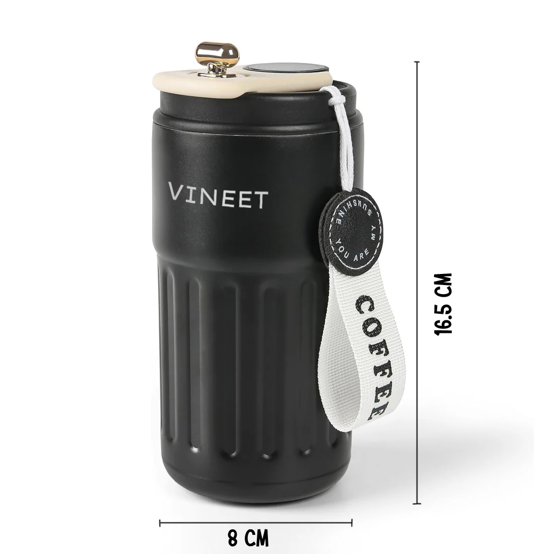Nutcase Custom Travel Mug with Temperature Display-Made with 304 Stainless Steel-500ml - Image 10